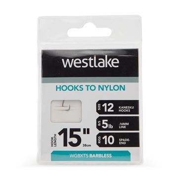 Silver Westlake Hooks to Nylon Size 12