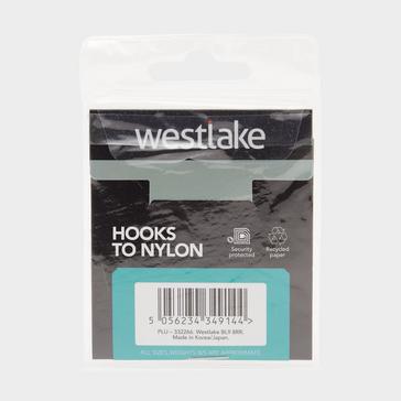 White Westlake Hook to Nylon (Size 16)