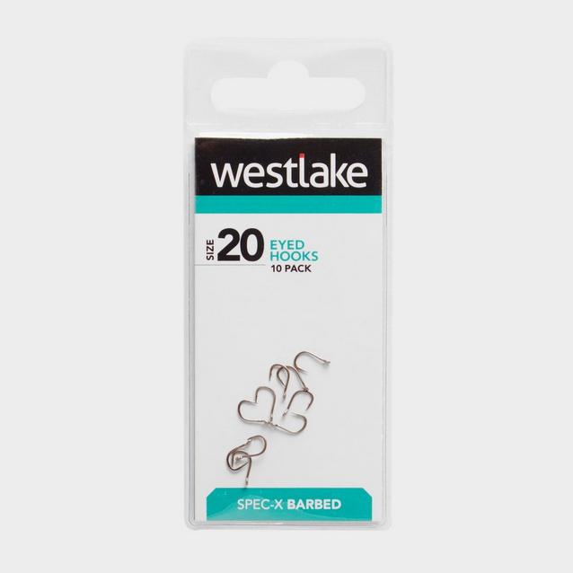 Westlake Barbed Eyed Hooks (Size 20)