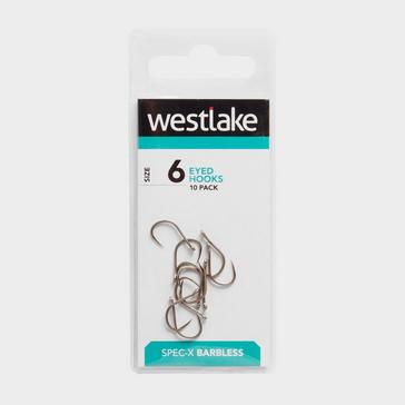 Silver Westlake Eyed Barbless 6