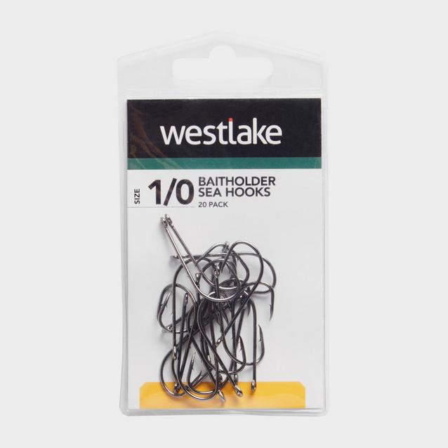 Black Westlake Baitholder Hooks (Size 1/0) image 1