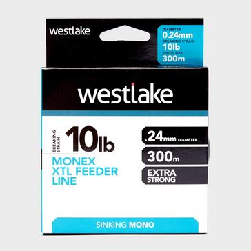 White Westlake Monex XTL Feeder Line in Brown (10lb)
