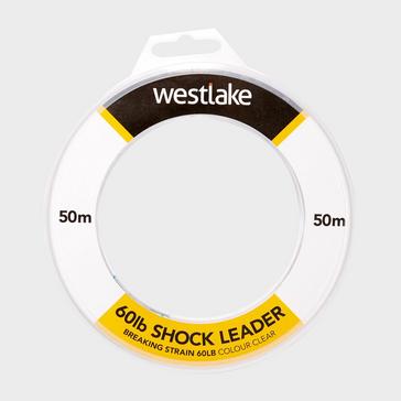 White Westlake Shock Leader (60lb)