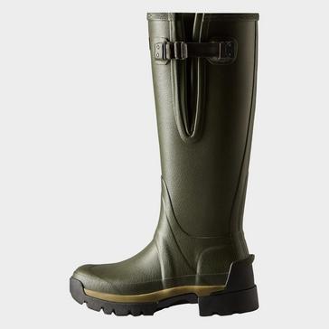 Green Hunter Women's Balmoral Adjustable Neoprene Lined Wellington