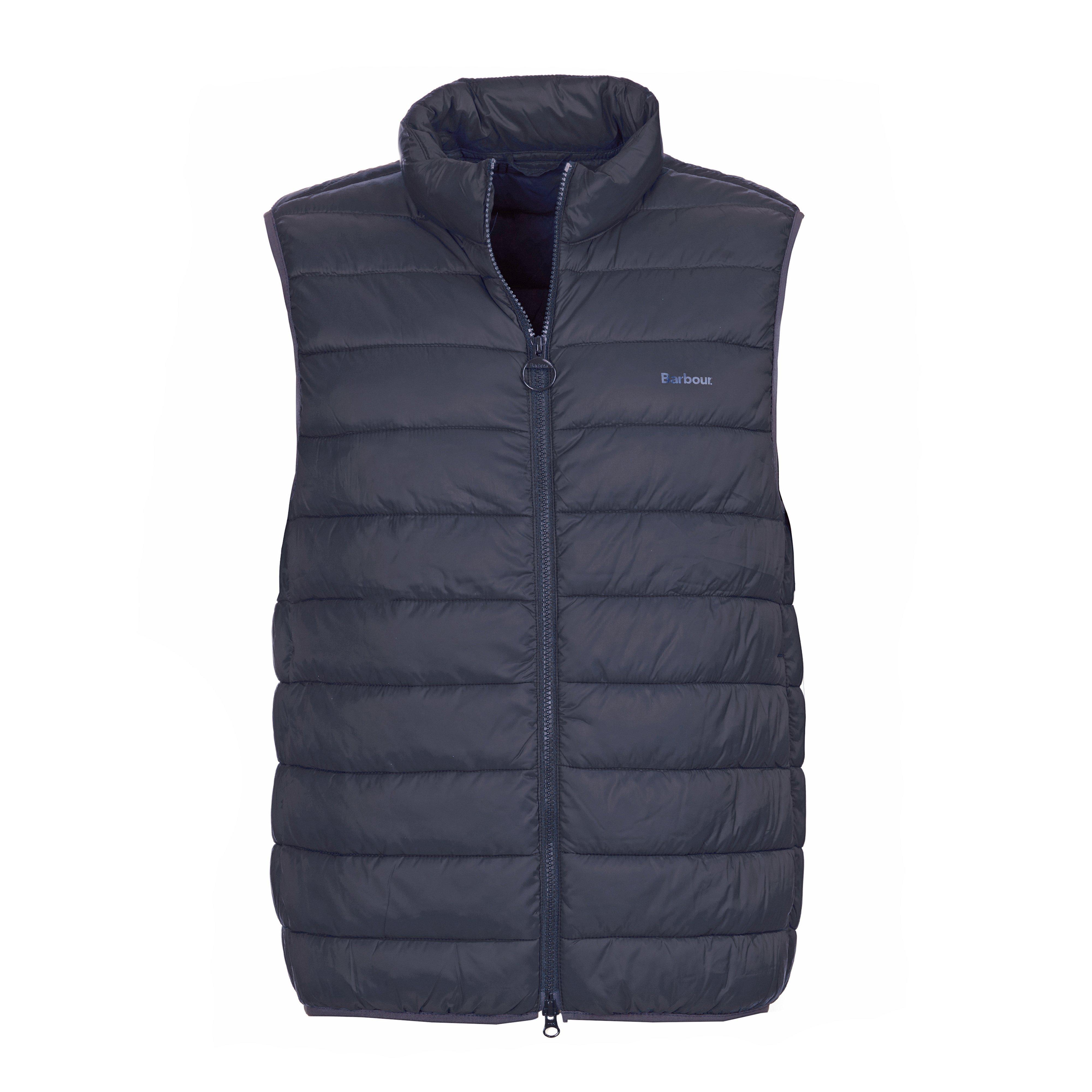 Mens Bretby Quilted Gilet Navy