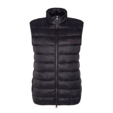 Black Barbour Mens Bretby Quilted Gilet Black