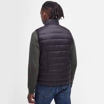 Black Barbour Mens Bretby Quilted Gilet Black