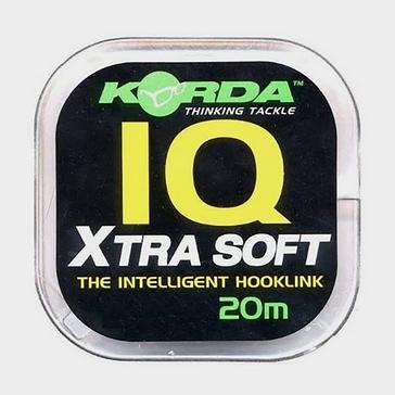 Green Korda IQ Extra Soft Fluorocarbon Hooklink (15lb)