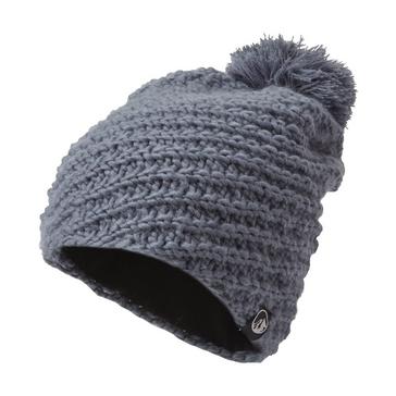 Grey North Ridge Women's Hand Knitted Beanie