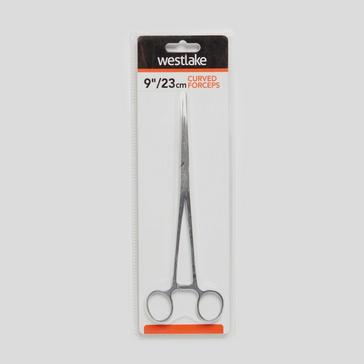 Silver Westlake Curved Forceps 22Cm