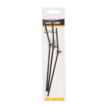 Black Westlake 3Pk Ledger Booms Bent 15Cm