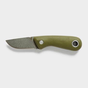 Green Gerber Vertebrae Fixed Blade Knife