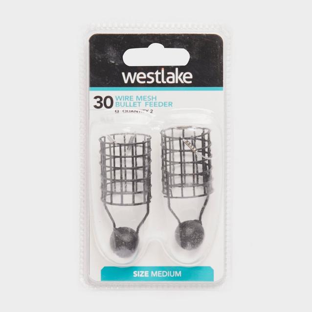Black Westlake Wire Mesh Bullet Feeder Medium 30g (2 pack) image 1