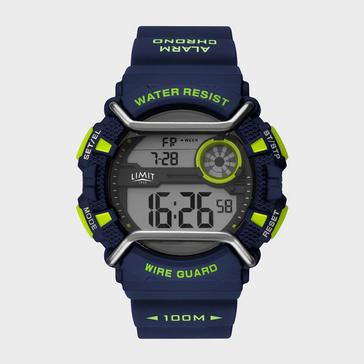 Blue Limit Digital Watch Blue/Lime Face
