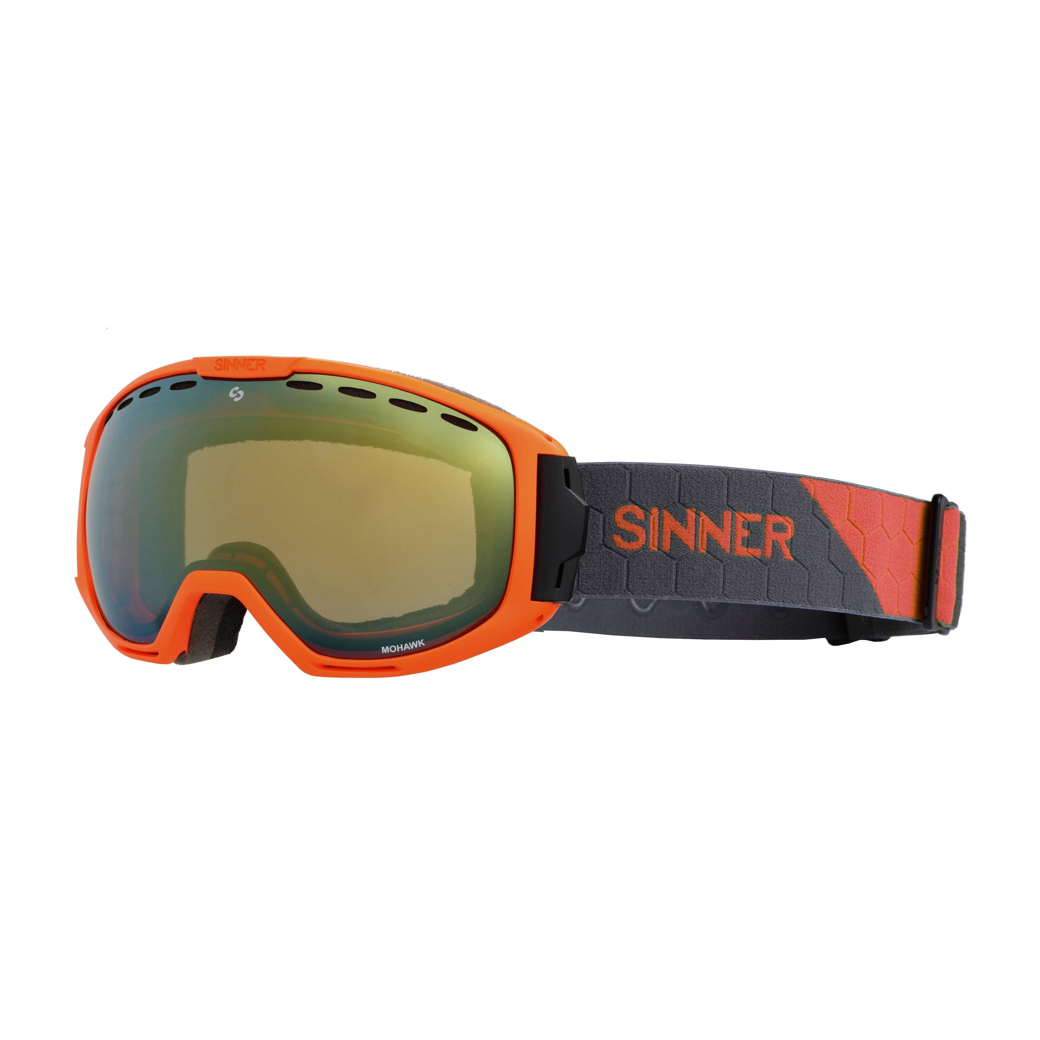 Sinner MOHAWK ORANGE MIRROR Goggles Reviews - Updated March 2025