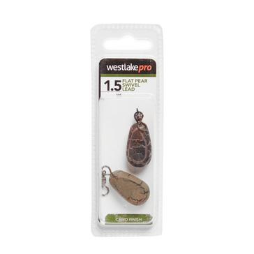Brown Westlake Flat Pear Swivel Wgt 1 5Oz