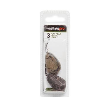 Brown Westlake Flat Pear Swivel Weight 3Oz