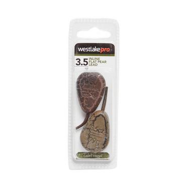 Brown Westlake Inline Flat Pear Lead 3.5oz