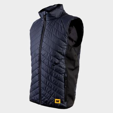 Blue CATERPILLAR Men's Trades Hybrid Body Warmer