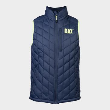 Blue CATERPILLAR Men's Insulated Vest