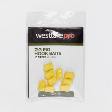 YELLOW Westlake Artificial Zig Rig 8mm Yellow