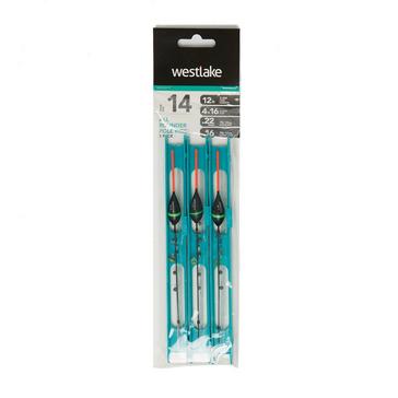 Black Westlake All Rounder Pole Rigs (Pack of 3) (Size 14)