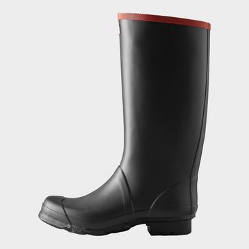 Black Hunter Unisex Argyll Full Knee Wellington