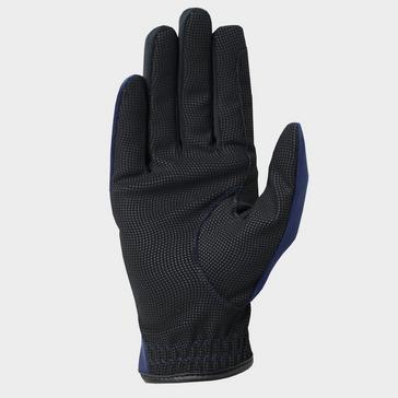 Blue Hy Hy5 Childs Extreme Reflective Softshell Gloves Navy