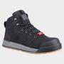 Black Hard Yakka Men's 3056 Lace Zip Safety Boot