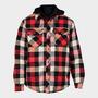 Red Hard Yakka Men's Quilted Flannel Shacket