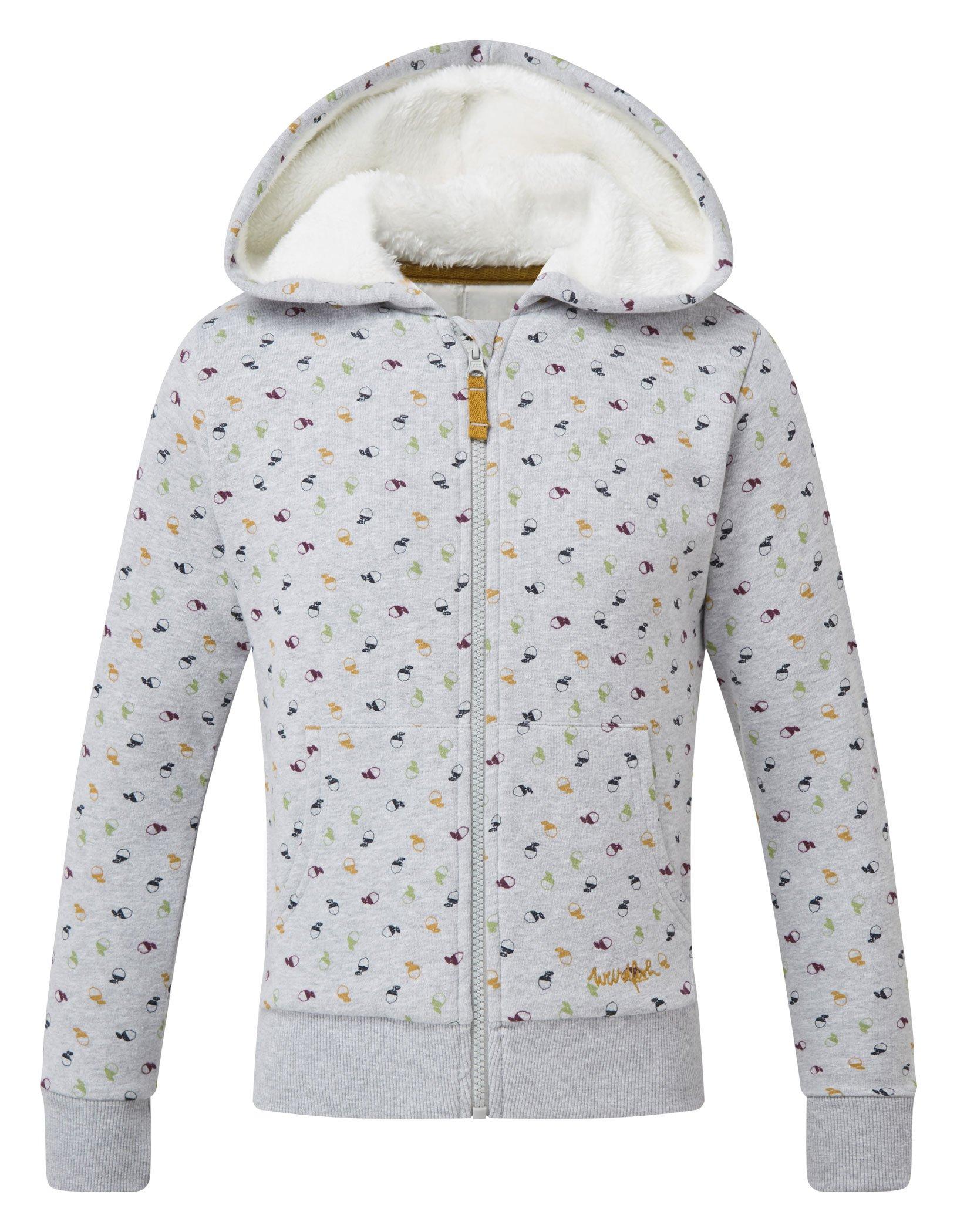 childrens fur lined hoodie