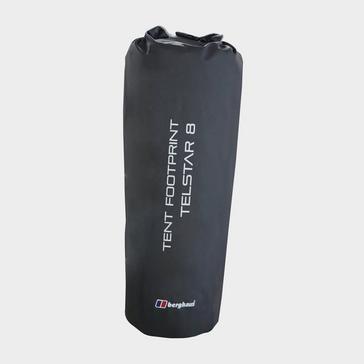 Black Berghaus Telstar 8 Tent Footprint