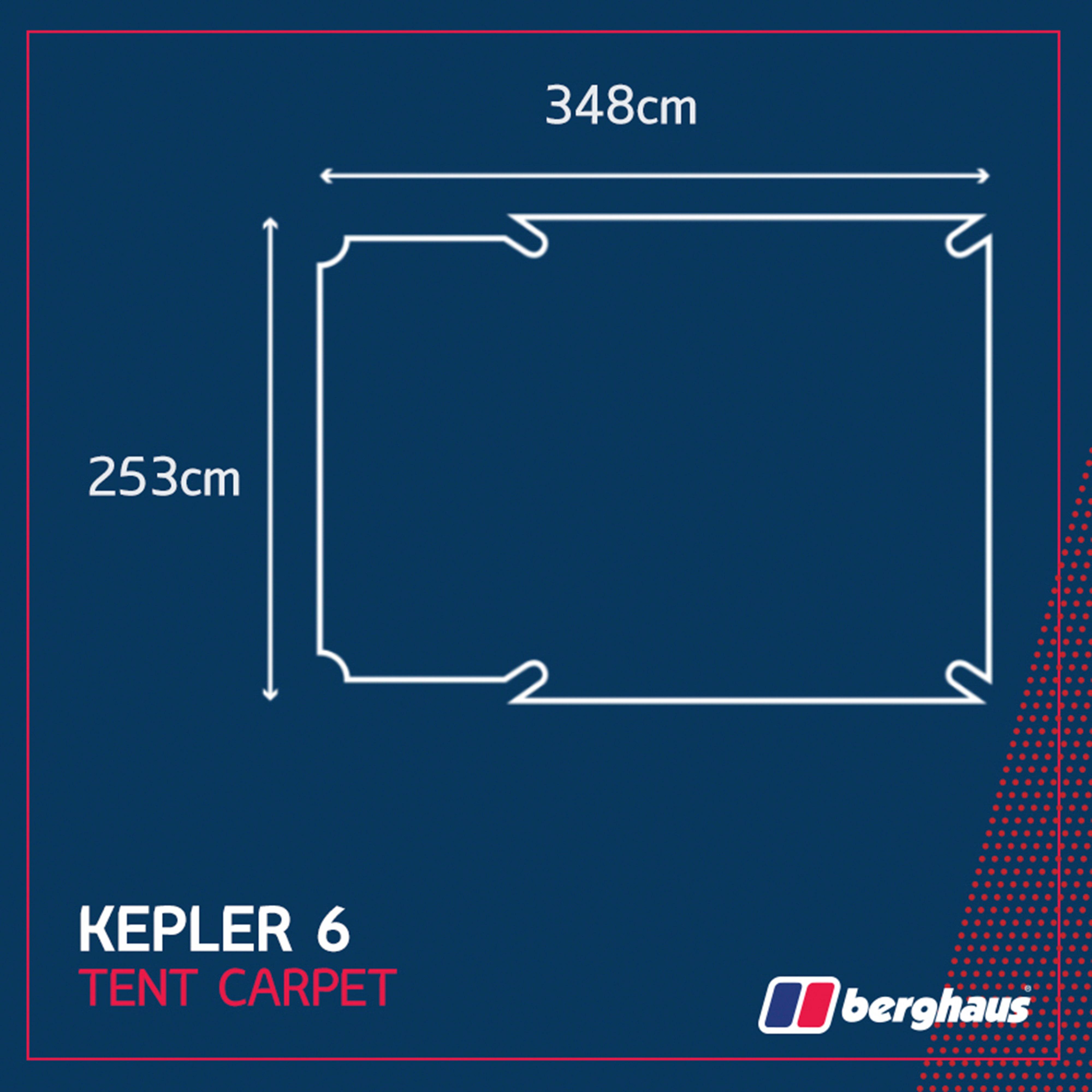Berghaus Kepler 6 Tent Carpet Review