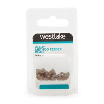 Grey Westlake Alloy Feeder Bead 10 Pieces