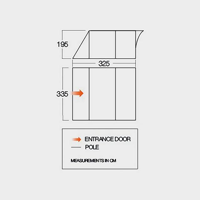 Vango Icarus 500 DLX Tent Awning