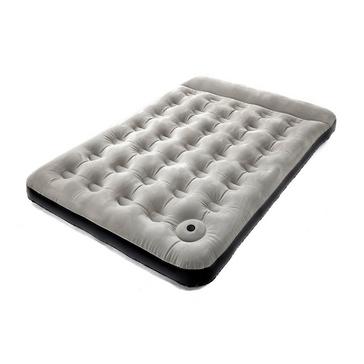 Grey HI-GEAR Deluxe Double Airbed with Pump