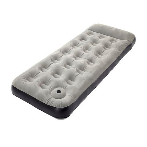 Black HI-GEAR Deluxe Single Airbed with Pump