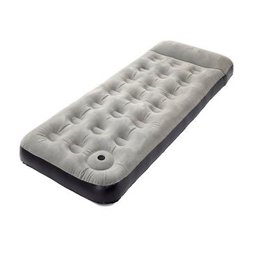 White HI-GEAR Deluxe Single Airbed with Pump