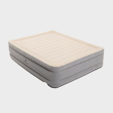 Beige HI-GEAR Hi Rise Foam King Size Air Bed