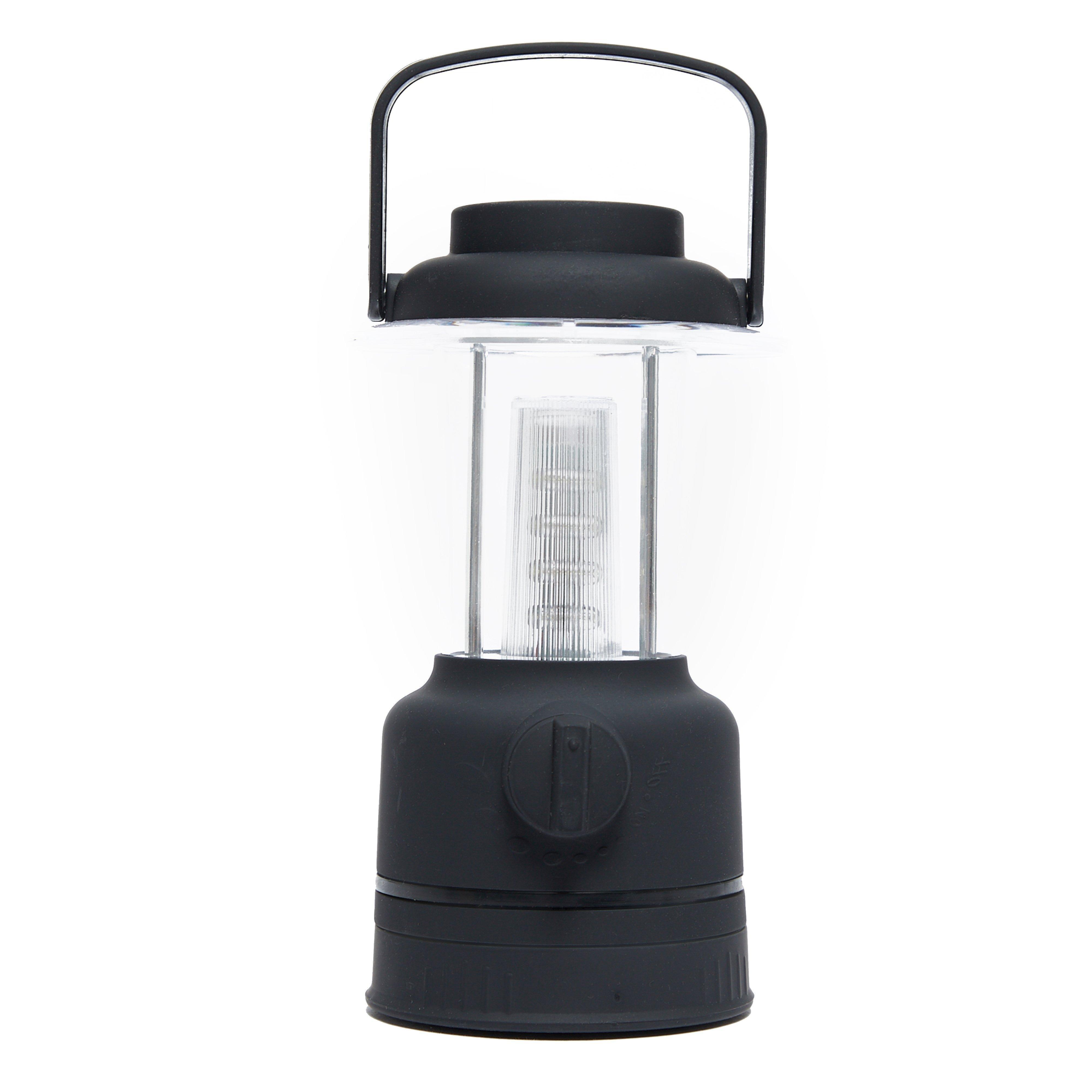 12 LED Lantern Black