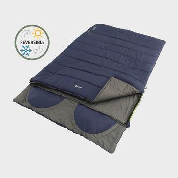 Blue Outwell Contour Lux Double Sleeping Bag