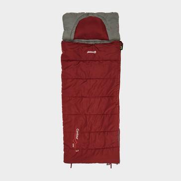 Red Outwell Outwell Contour Lux Junior Sleeping Bag