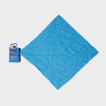 BLUE Eurohike Microfibre Mini Clip Towel (40x40cm)