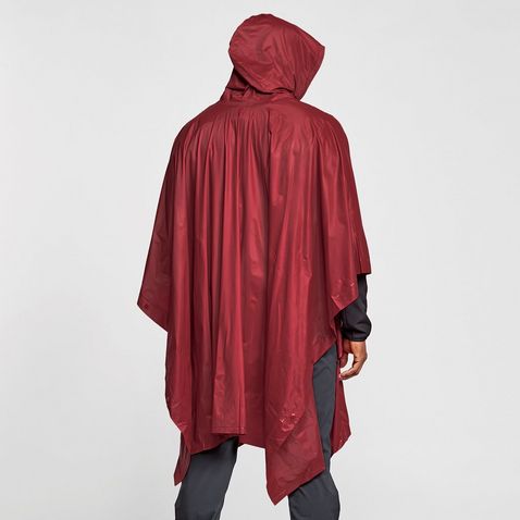Red FREEDOMTRAIL Men's Poncho