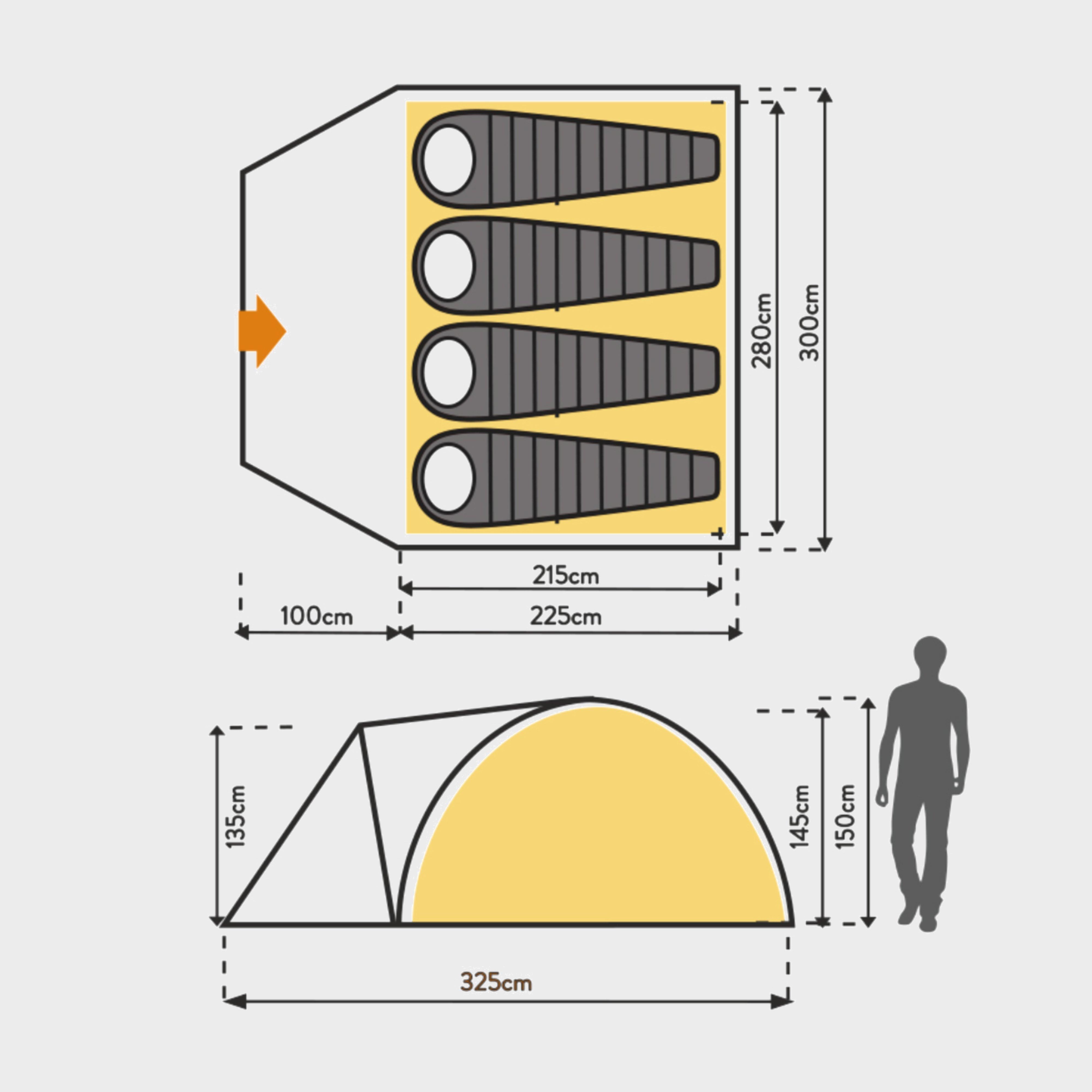 Eurohike Cairns 4 Deluxe Tent Reviews Updated November 2023