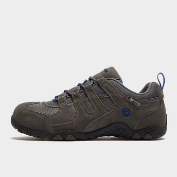 Grey Hi Tec Men's Waterproof Quadra II Walking Shoe