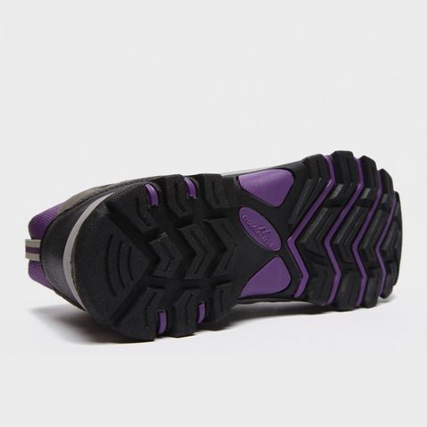 GREY PURPLE FREEDOMTRAIL Kids’ Dovedale Waterproof Walking Boot