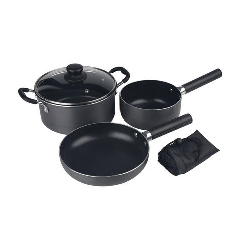 Silver HI-GEAR Family Cookset