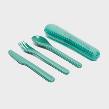 Green HI-GEAR Cutlery To Go