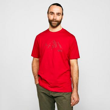 Red North Ridge Men's Range T-Shirt